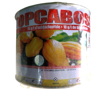 Insecticide liquide TOPCABOSS 25 EC 1 litre – Spécial cacao