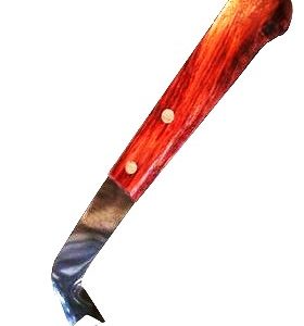 Couteau de saignée PANDELLI R1 Manche en bois – Hévéa