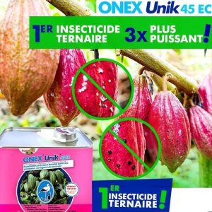 Insecticide liquide ONEX UNIK 45 EC 1,5 litre – Spécial cacao