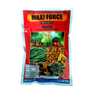 Engrais poudre soluble MAXI FORCE FRUITIER NPK 10-5-30+TE 1 kg – Toutes les cultures