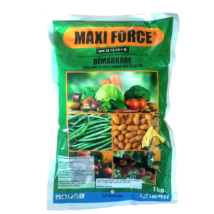Engrais poudre soluble MAXI FORCE DEMARRAGE NPK 28-10-10+TE 1 kg – Toutes les cultures