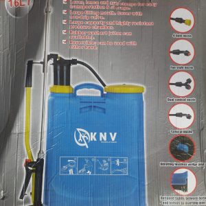 Pulvérisateur manuel à dos KNV 16 litres – Agriculture, hygiène publique