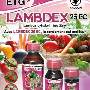 Insecticide liquide LAMBDEX 25 EC 1 litre – Cultures maraichères