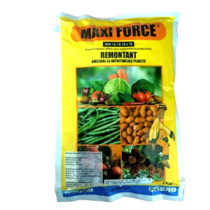 Engrais poudre soluble MAXI FORCE REMONTANT NPK 18-18-18+TE 1 kg – Toutes les cultures