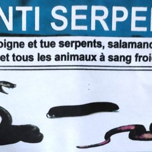 Insecticide poudre anti-reptiles 2.5 PP 1 kg – Domicile, résidence, champ, chantier, ferme, hygiène publique, environnement, entrepôt