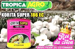 Insecticide liquide KORITA SUPER 186 EC 500 ml – Coton