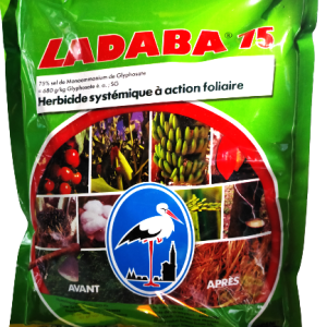 Herbicide granulé total de pré et post-levée LADABA 75 SG 1 kg – Toutes les cultures