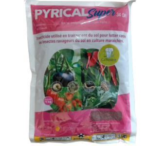 Insecticide granulé PYRICAL SUPER 34 GR 1 kg – Cultures maraichères