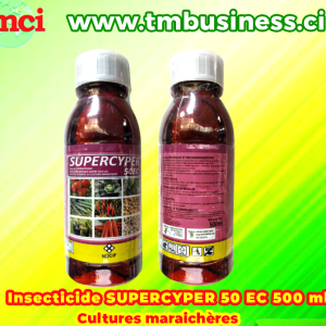 Insecticide liquide SUPERCYPER 50 EC 500 ml – Cultures maraichères