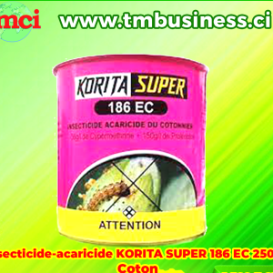 Insecticide liquide KORITA SUPER 186 EC 250 ml – Coton