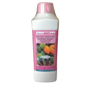 Insecticide liquide YIRIFLA AKAKE 50 EC 1 litre – Cacao, palmier à huile