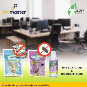 Insecticide poudre anti-salamandres GELMAX 0.05% 50 gr – Domicile, bureau, hygiène publique