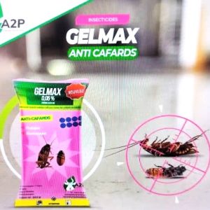 Insecticide poudre anti-salamandres GELMAX 0.05% 50 gr – Domicile, bureau, hygiène publique