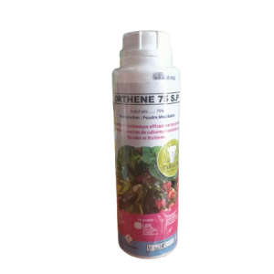 Poudre insecticide ORTHENE 75 S.P 200 gr – Cultures maraichères, légumières, florales et fruitières