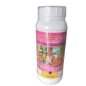 Insecticide liquide CAPSIDOR 50 SC 1 litre – Bois, sol, cacao, anacarde, cultures maraichères et céréalières, animaux domestiques