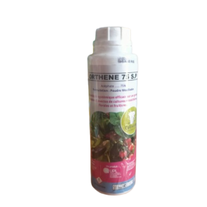 Insecticide poudre ORTHENE 75 S.P 200 gr – Cultures maraichères, légumières, florales et fruitières