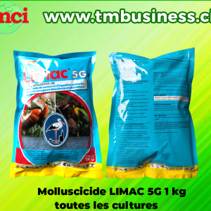 Molluscicide poudre LIMAC 5G 1 kg – Escargots des cultures