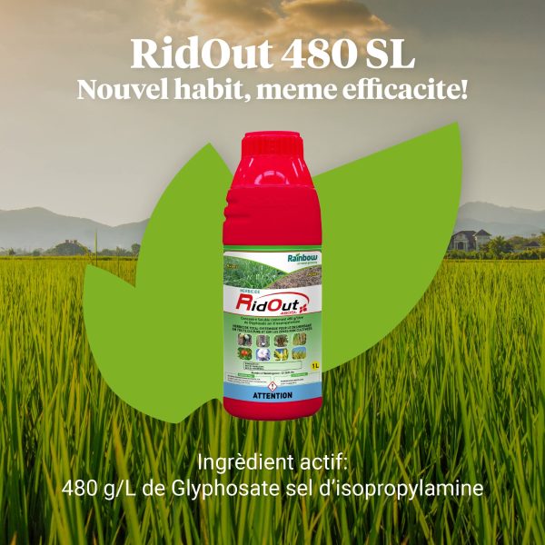 Herbicide liquide total RIDOUT 480 SL 1 litre – Toutes les cultures ...