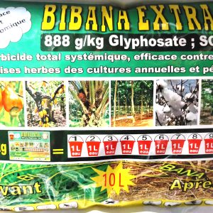 Herbicide granulé total de post-levée BIBANA EXTRA 888 SG 1 kg – Toutes les cultures