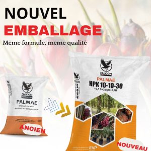 Engrais granulé PALMAE NPK 10-10-30 50 kg – Palmier à huile