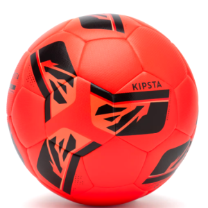 Ballon de football hybride rouge KIPSTA FIFA Basic club ball Taille 5