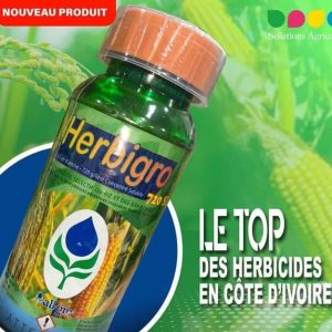 Herbicide liquide sélectif de post-levée HERBIGRO 720 SL 1 litre – Riz, maïs