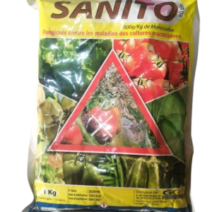 Fongicide poudre SANITO 80 WP 1 kg – Cultures maraichères