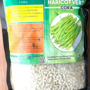Semence de HARICOT VERT CORA 1 kg