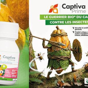 Insecticide liquide 100% biologique CAPTIVA PRIME 31 EC 120 ml – Spécial cacao