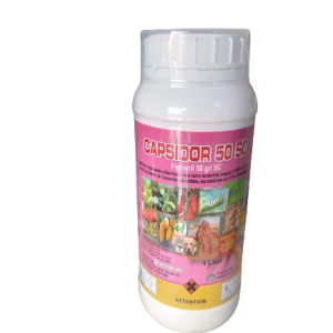 Anti-parasites liquide CAPSIDOR 50 SC 1 litre – Cultures maraichères, vivrières et céréalières, cacao, anacarde