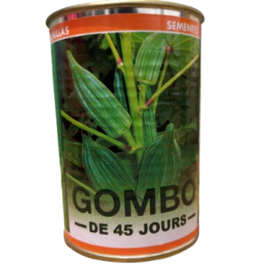 Semence paysanne locale de GOMBO 45 JOURS 50 gr