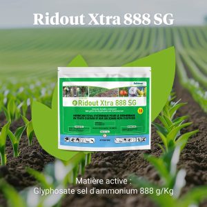 Herbicide granulé total RIDOUT XTRA 888 SG 1 kg – Coton