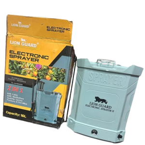 Pulvérisateur à dos manuel et électrique LION GUARD 16 litres (2 en 1) – Agriculture, hygiène publique, jardinage, industrie