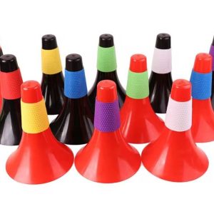 Cônes d’entrainement multicolores 23 cm