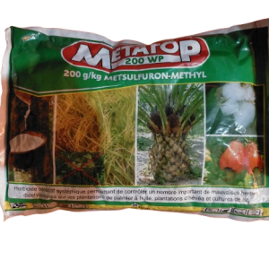Herbicide granulé sélectif METATOP 200 WG 1 kg – Hévéa, riz, palmier à huile, coton, anacarde