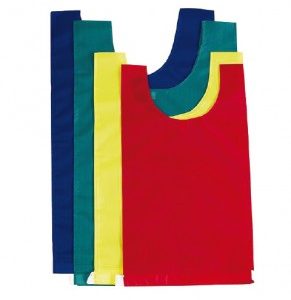 Chasubles de sport multicolores