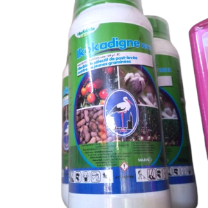 Herbicide liquide sélectif de post-levée IKOKADIGNE 108 EC 1 litre – Coton, manioc, igname, cultures maraichères et vivrières
