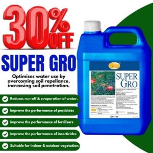 Engrais foliaire Bio 100% naturel SUPER GRO 1 litre – Agriculture, élevage