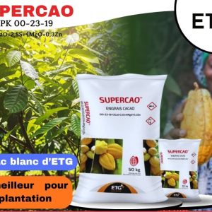 Engrais granulé SUPERCAO NPK 0-23-19 50 kg – Cacao