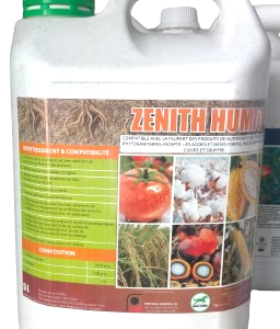Engrais foliaire 100% biologique ZENITH HUMIC 5 litres – Toutes les cultures