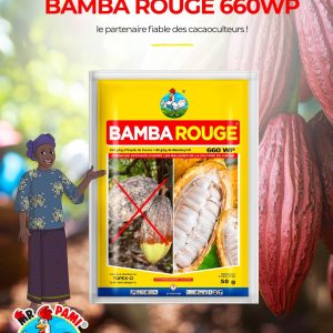 Fongicide granulé BAMBA ROUGE 660 WP 50 gr – Spécial cacao