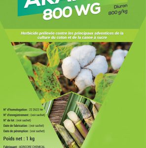 Herbicide granulé sélectif de pré-levée AKAFARI 800 WG 1 kg – Coton, canne à sucre