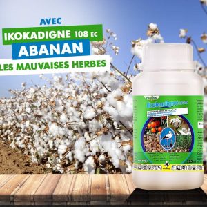 Herbicide liquide sélectif de post-levée IKOKADIGNE 108 EC 225 ml – Cultures maraichères, igname, manioc, coton, arachide
