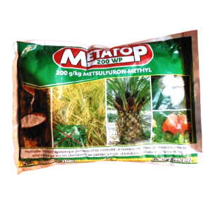 Herbicide granulé sélectif METATOP 200 WG 1 kg – Hévéa, riz, palmier à huile, coton, anacarde