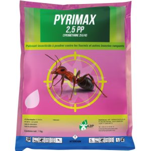Insecticide poudre PYRIMAX 2.5 PP 1 kg – Café