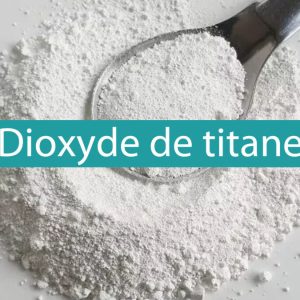 Dioxyde de titane (TiO2) 1 kg – Cosmétique, santé, peinture, céramique, papéterie