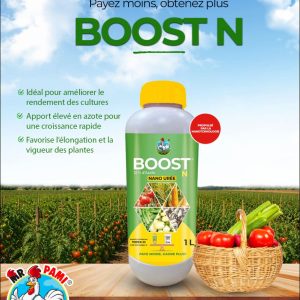 Engrais foliaire BOOST 12%N 1 litre – Toutes les cultures