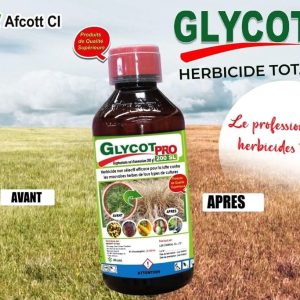Herbicide liquide total GLYCOT PRO 200 SL 1 litre – Toutes les cultures