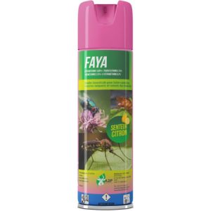 Bombe insecticide FAYA 0,53% – Domicile, bureau, restaurant, hôtel, entrepôt